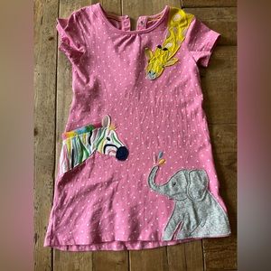 Mini Boden Appliqué dress SZ 3-4